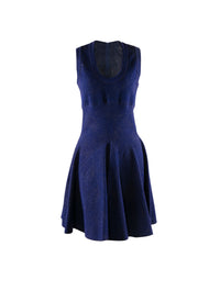 Fitted dress with flared skirt - Indigo & Copper