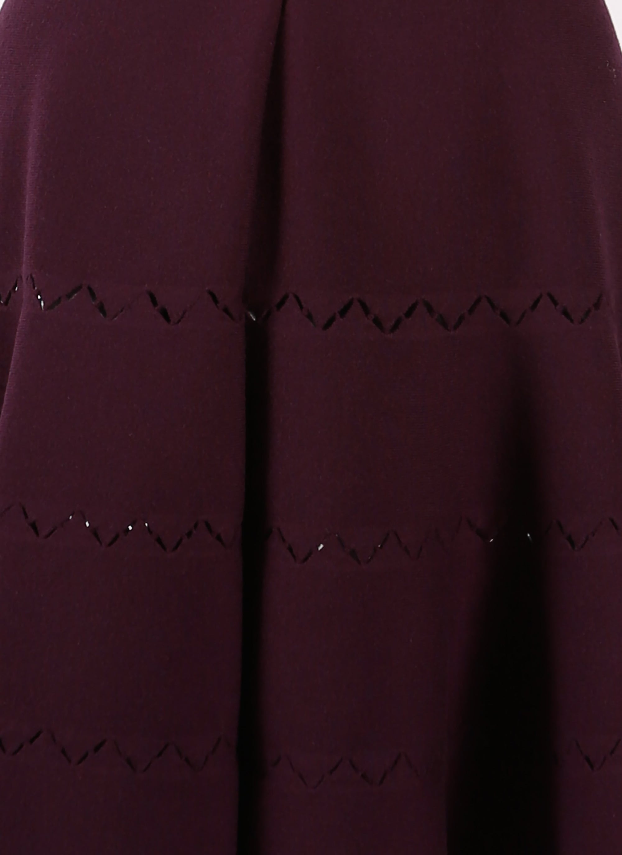 Hinged knit skirt - Violet