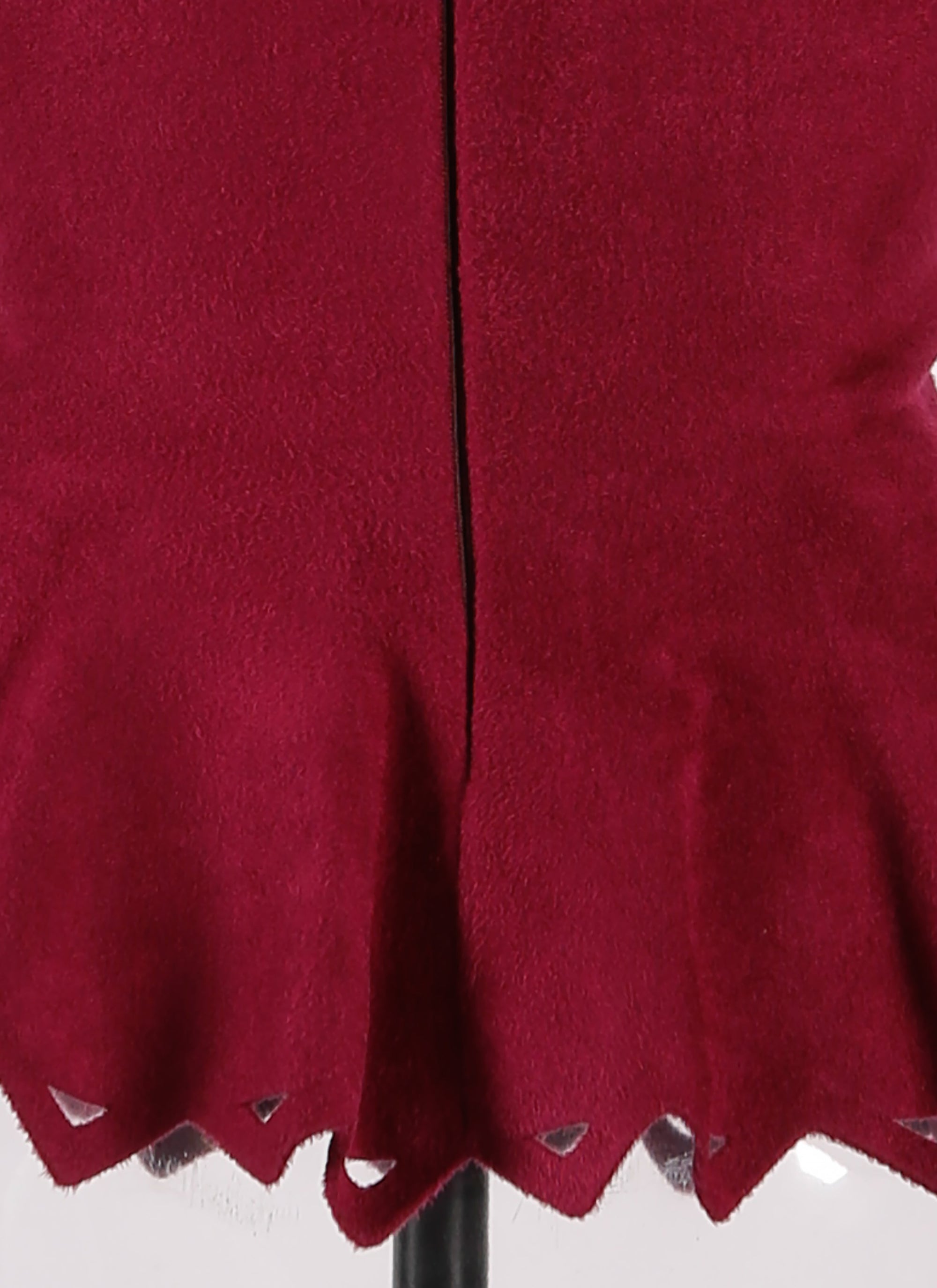 Pull à manches longues Trigone en maille - Rose Fuchsia