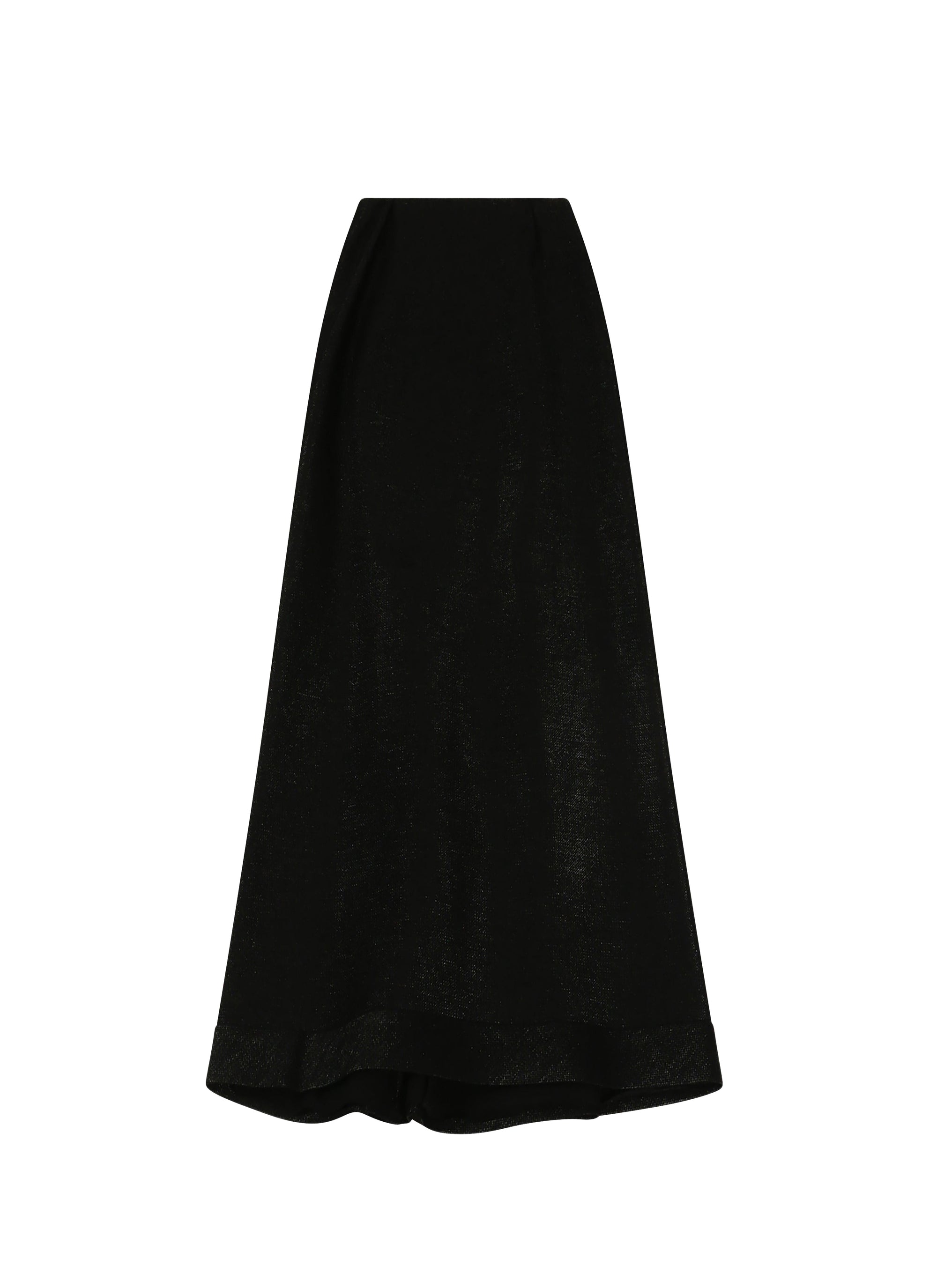 Raffia skirt - Black intense