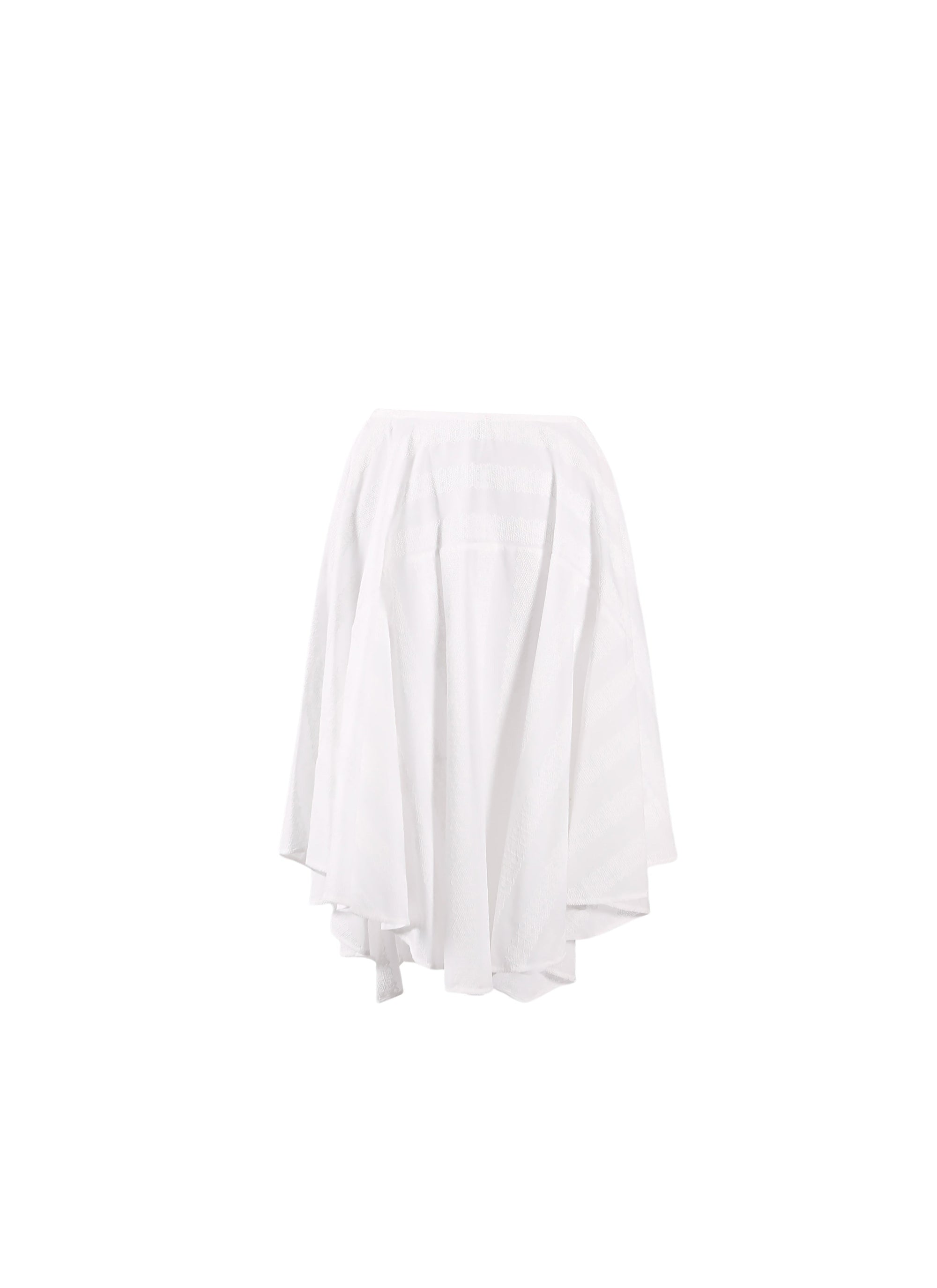 Art Deco skirt - Intense White