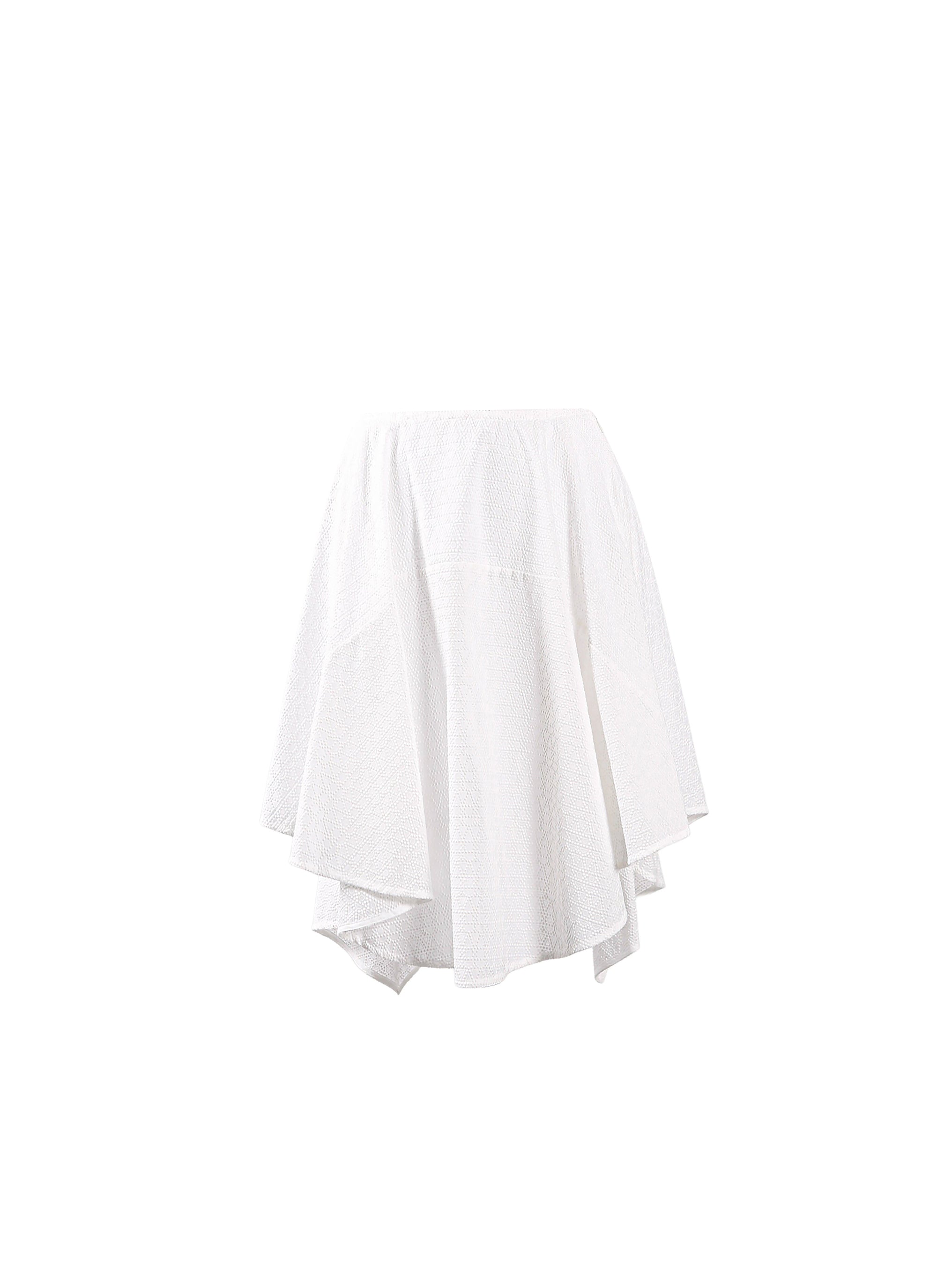 Jupe Africa - Blanc