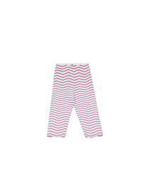 Patterned short - White & Red
