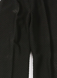 Marquises wide-leg trousers - Black intense