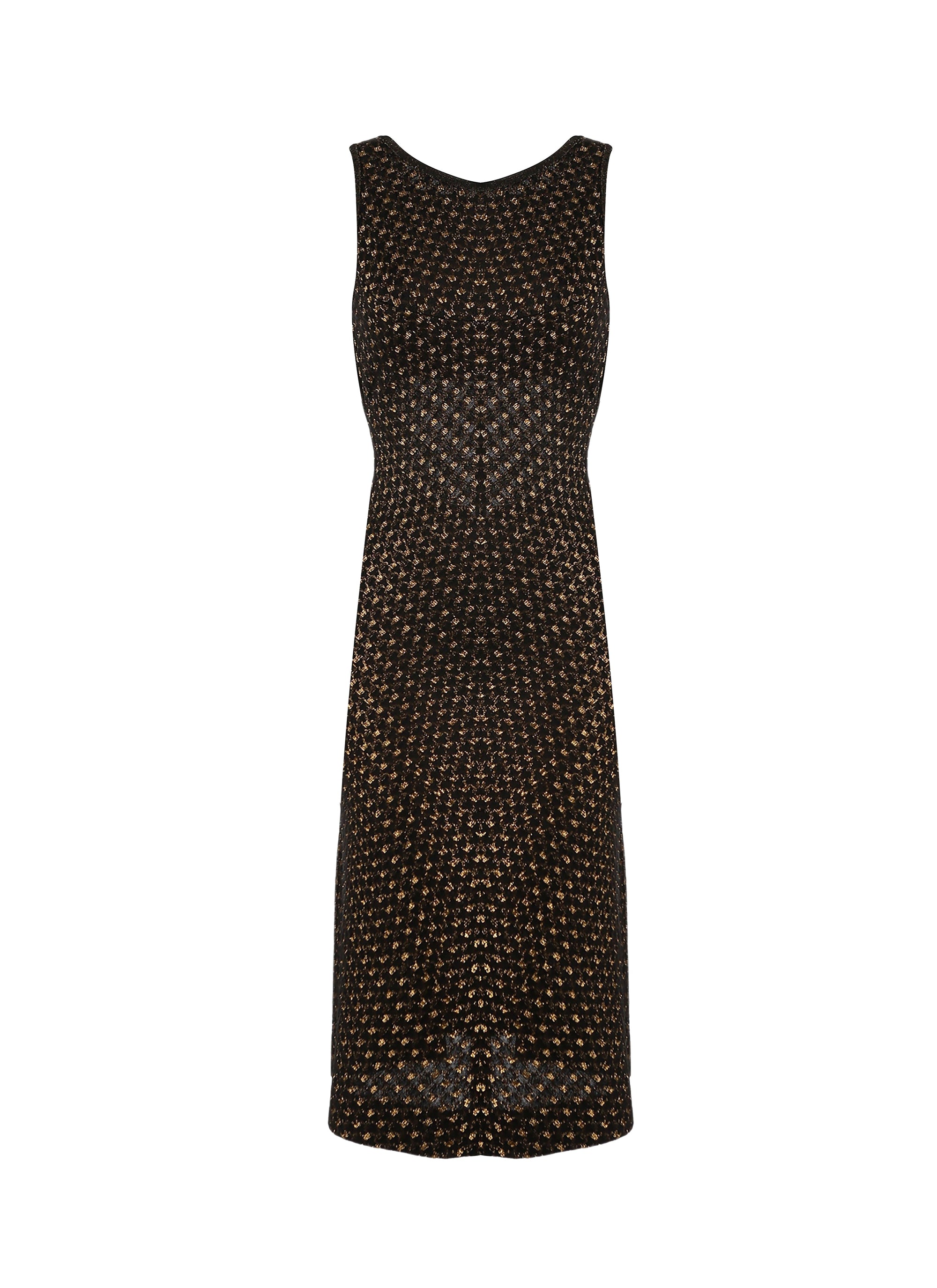 Recif dress - Black & Gold