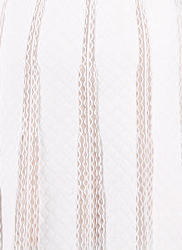 Robe sans manches Salomon en maille - Blanc