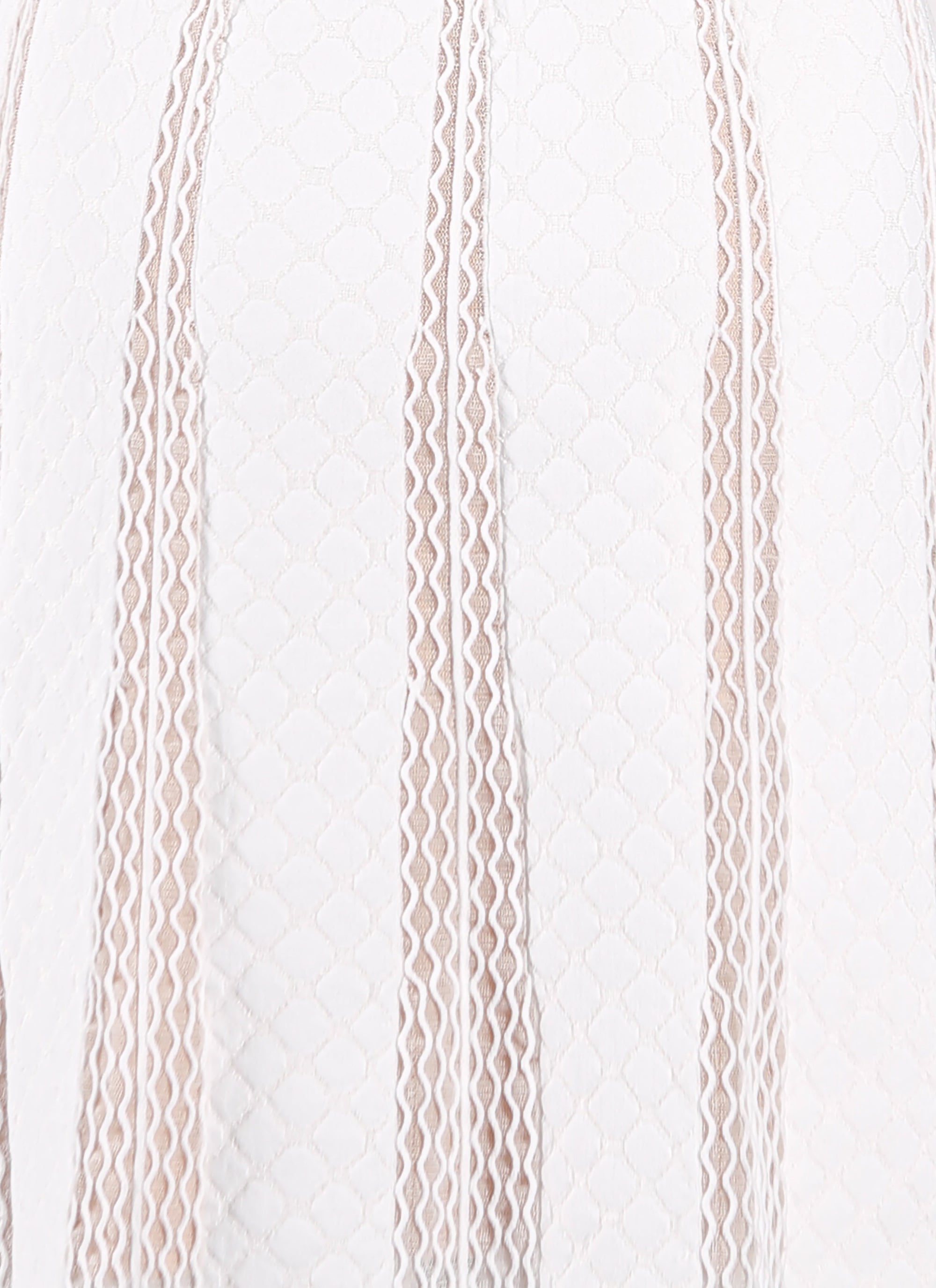 Robe sans manches Salomon en maille - Blanc