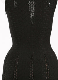 Robe sans manches Salomon en maille - Noir