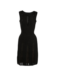 Robe sans manches Salomon en maille - Noir