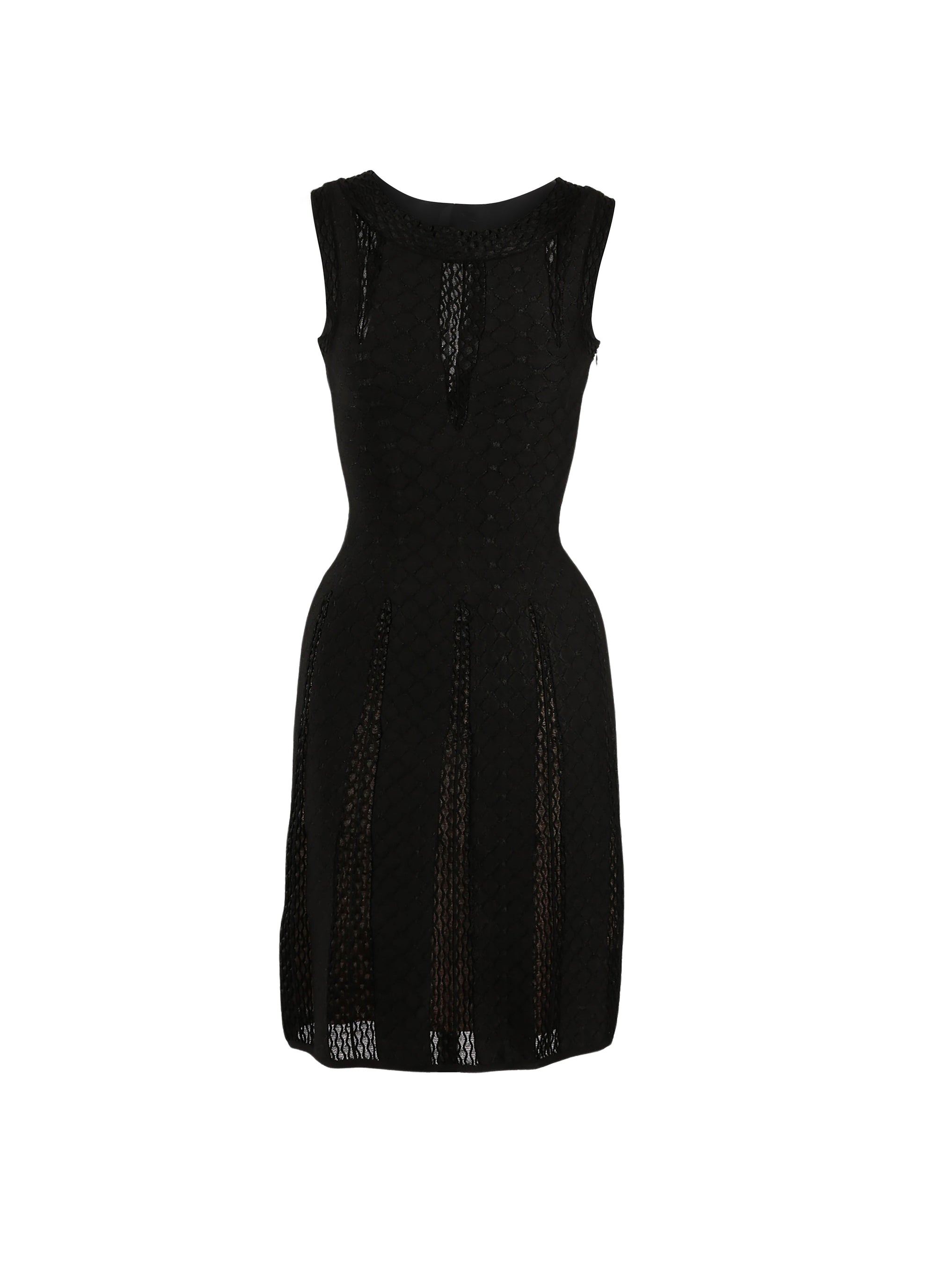Robe sans manches Salomon en maille - Noir