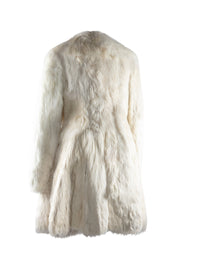 Wool Fleece Coat - White