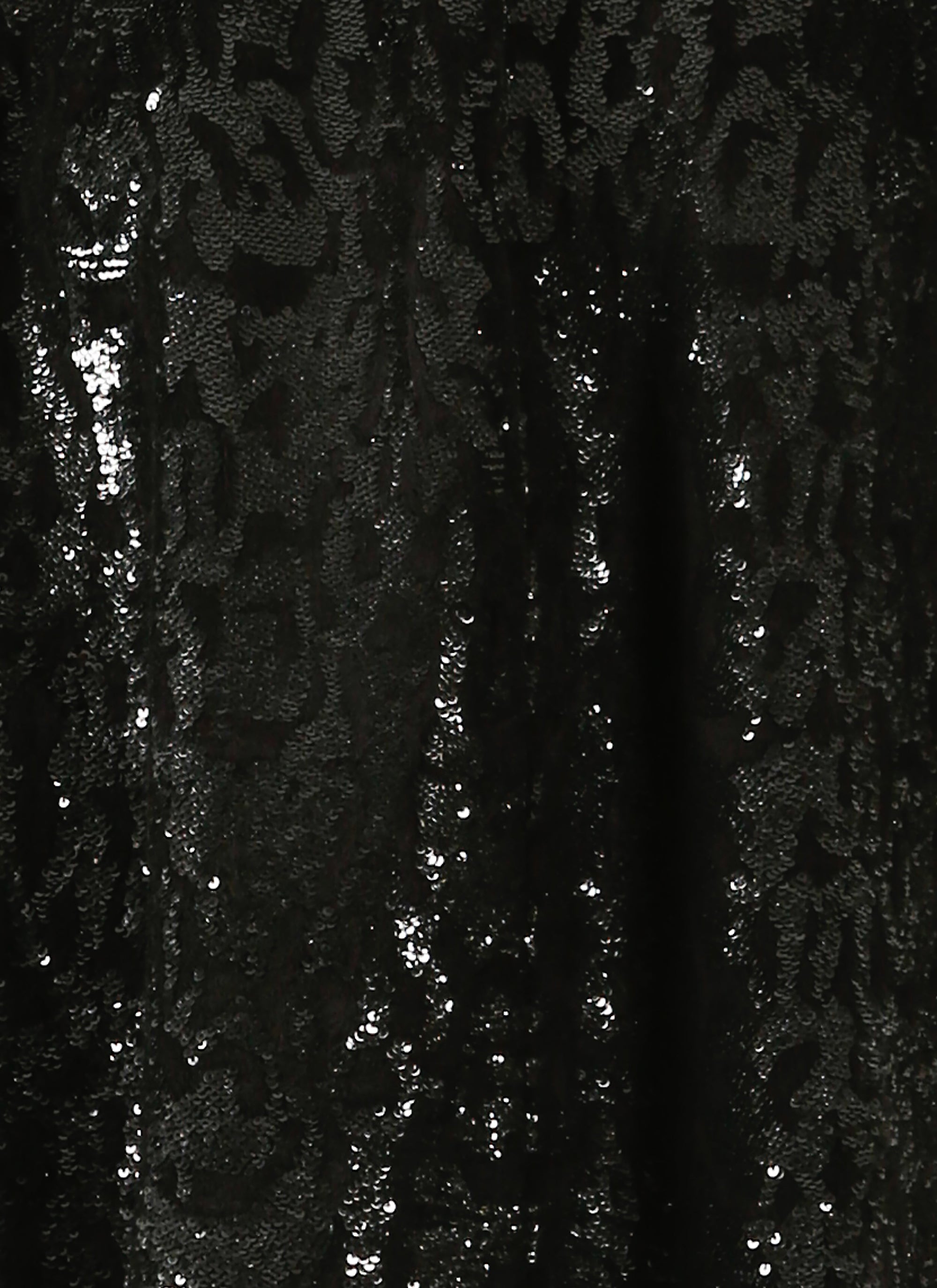 Granada long-sleeved dress - Black intense