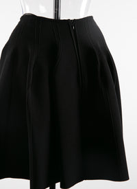 Textured crinoline skirt - Black intense