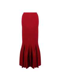 Nymphea knitted piqué skirt - Purple