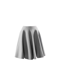 Opera short skirt - Ash Grey