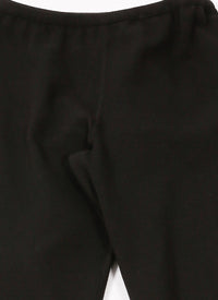 Supreme legging in wool - Intense Black