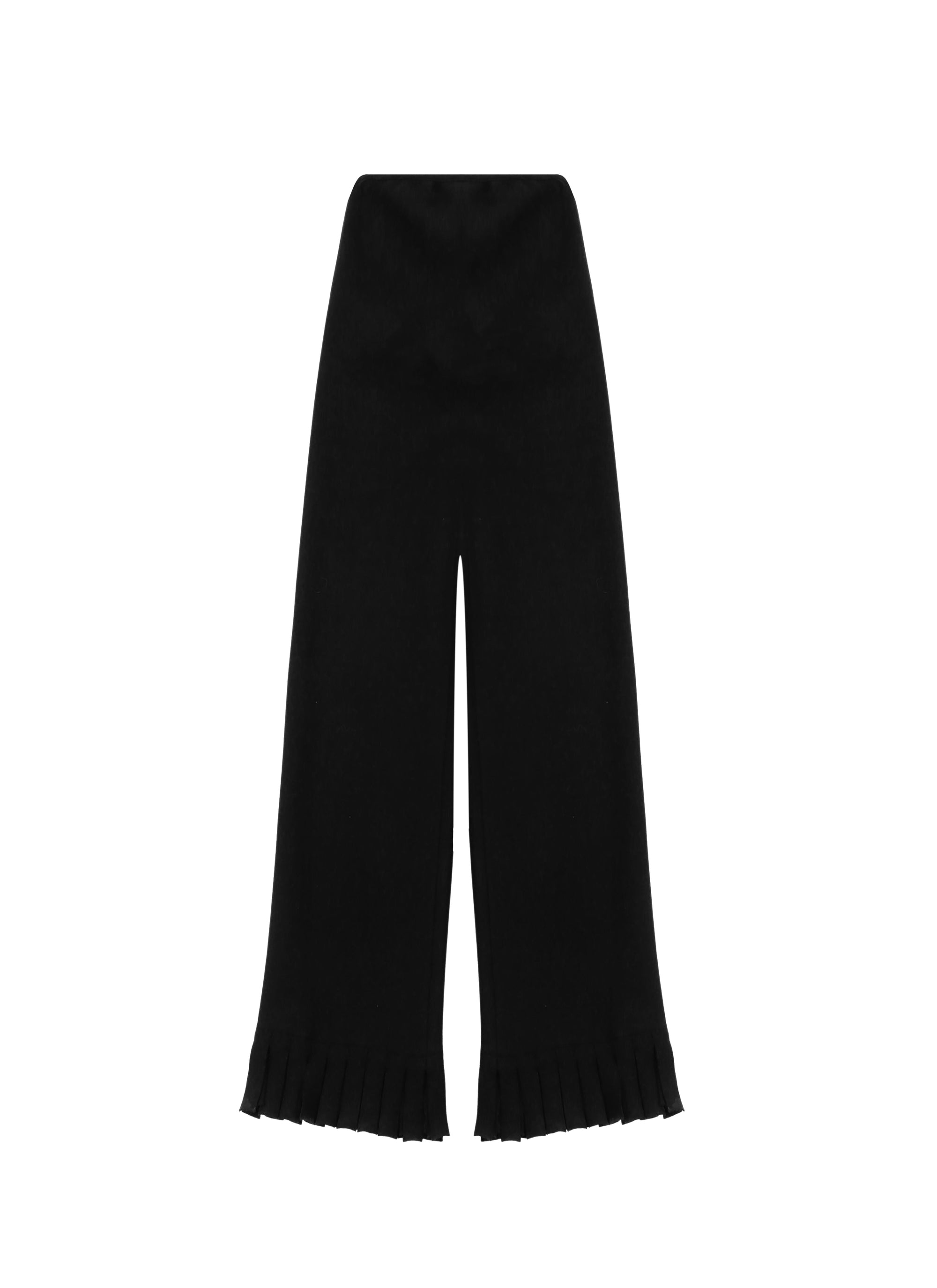 Wool Daimyo trousers - Black