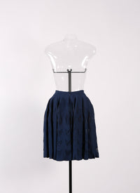 Jupe courte Serpentin - Bleu Royal
