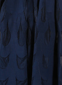 Jupe courte Serpentin - Bleu Royal
