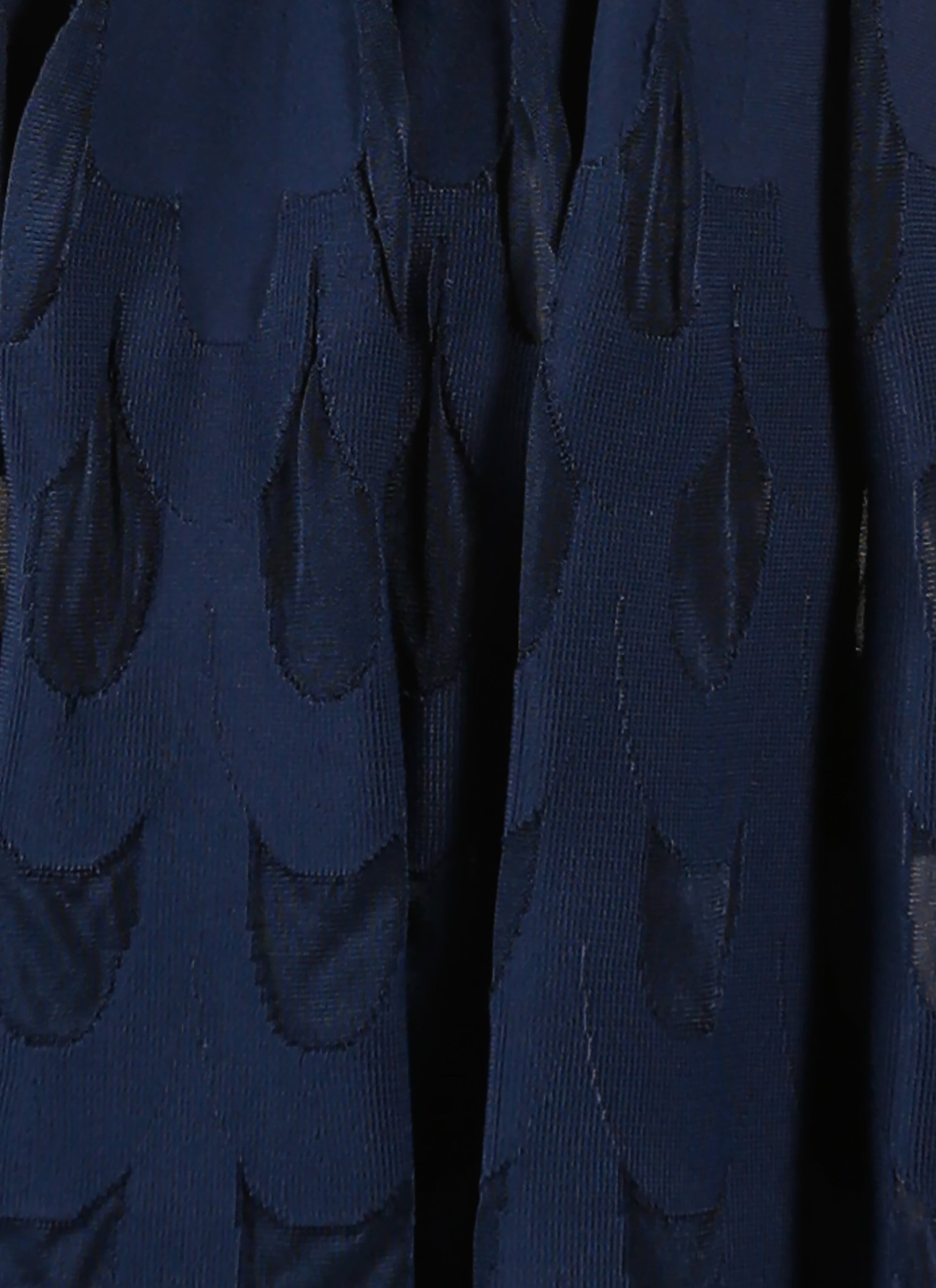 Jupe courte Serpentin - Bleu Royal