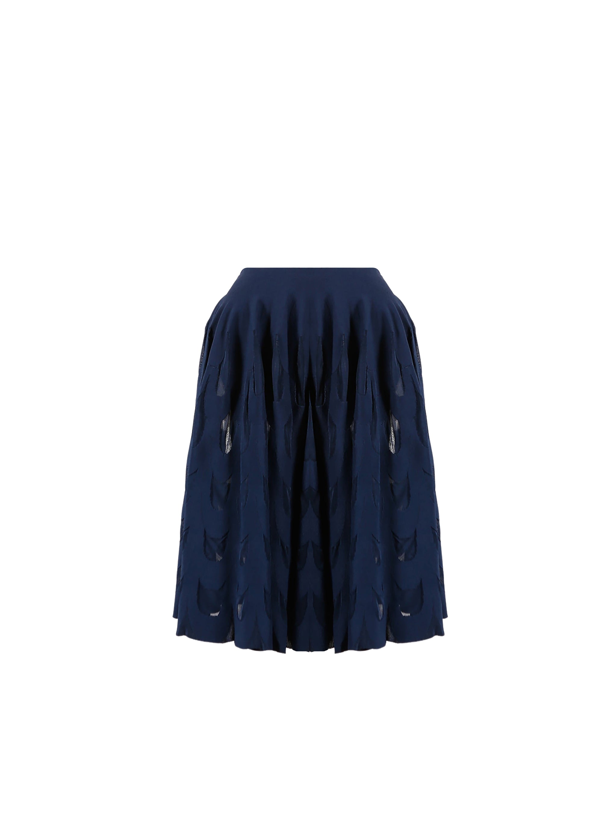 Jupe courte Serpentin - Bleu Royal