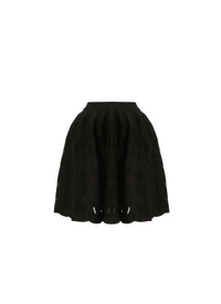 Jupe courte Serpentin - Noir