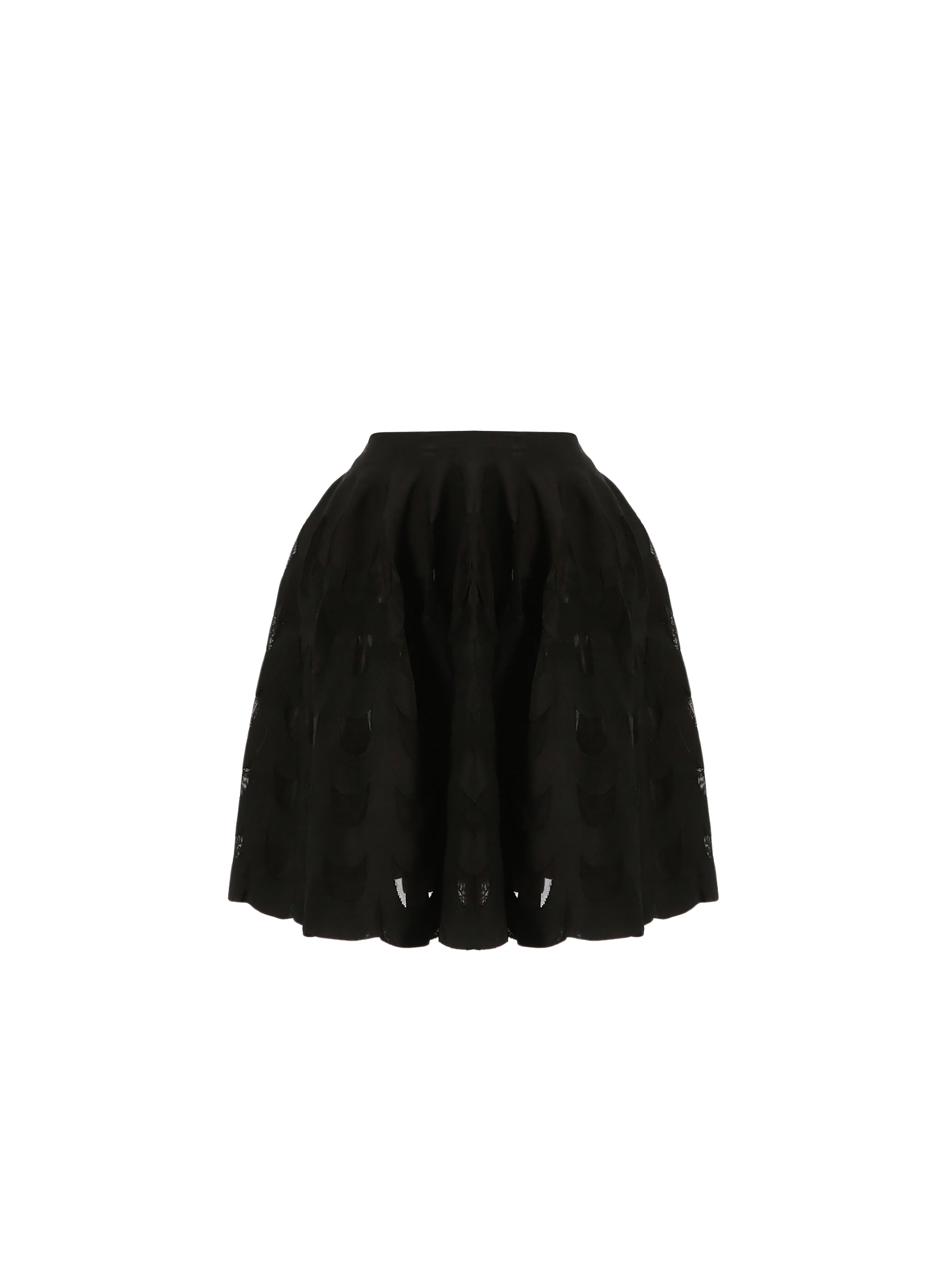 Jupe courte Serpentin - Noir