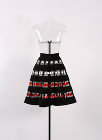 Target long skirt in mesh - Multicolour