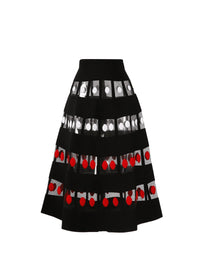 Target long skirt in mesh - Multicolour