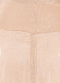 Sheer plain short skirt - Skin