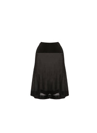 Intime Long skirt Bottom - Black