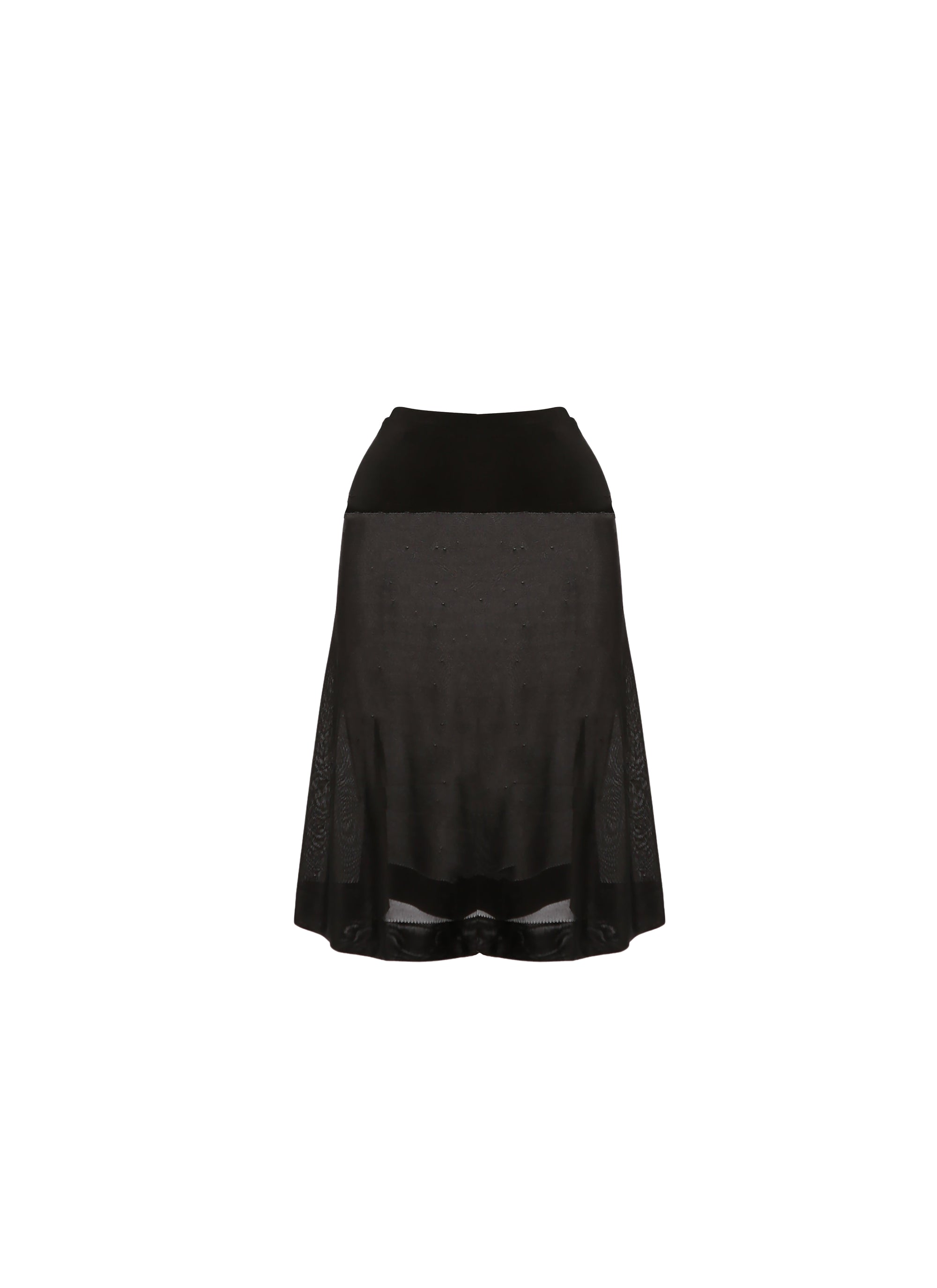 Intime Long skirt Bottom - Black