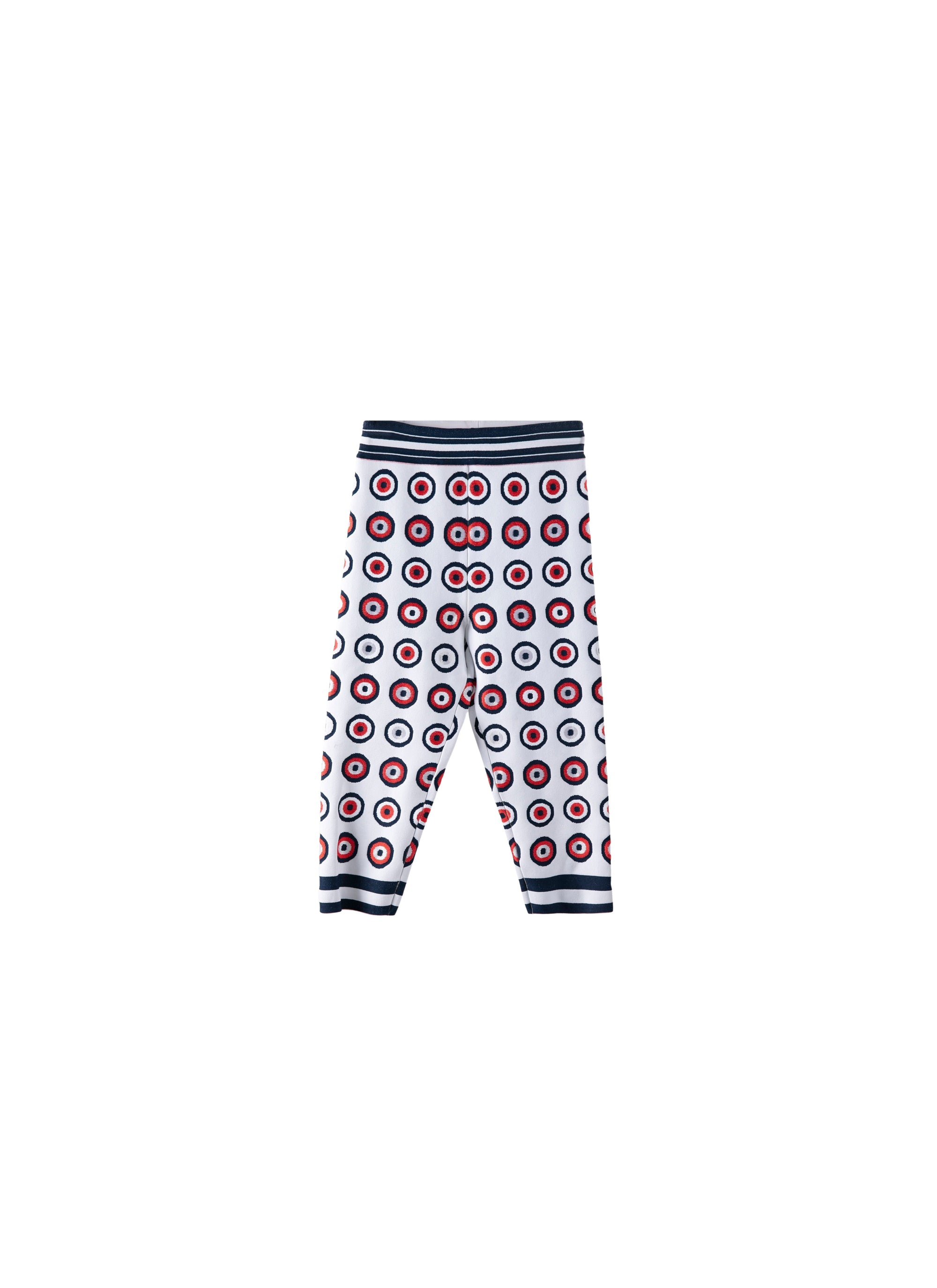 Ribbed pattern short - Flesh & Multicolour