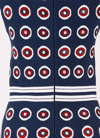 Robe sans manches Atomic - Multicolore bleu