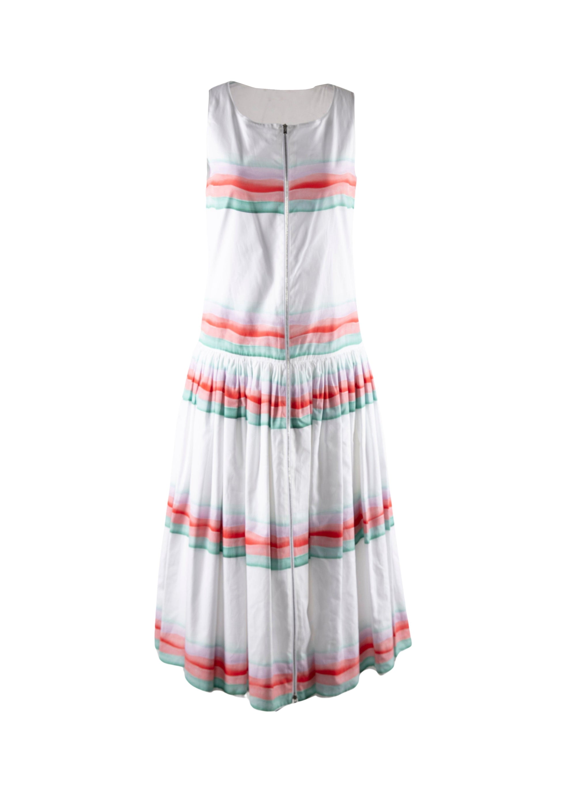 Regular sleeveless dress - Desert & Multicolour