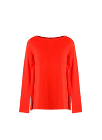 Long-sleeved jumper - Flesh red