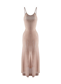 Sous robe longue - Chair