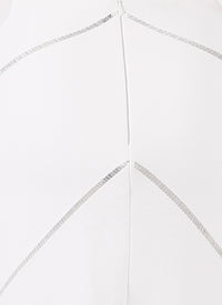 Guarani mesh pencil skirt - Optic White