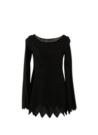 Jamaica knitted long sleeve jumper - Black intense