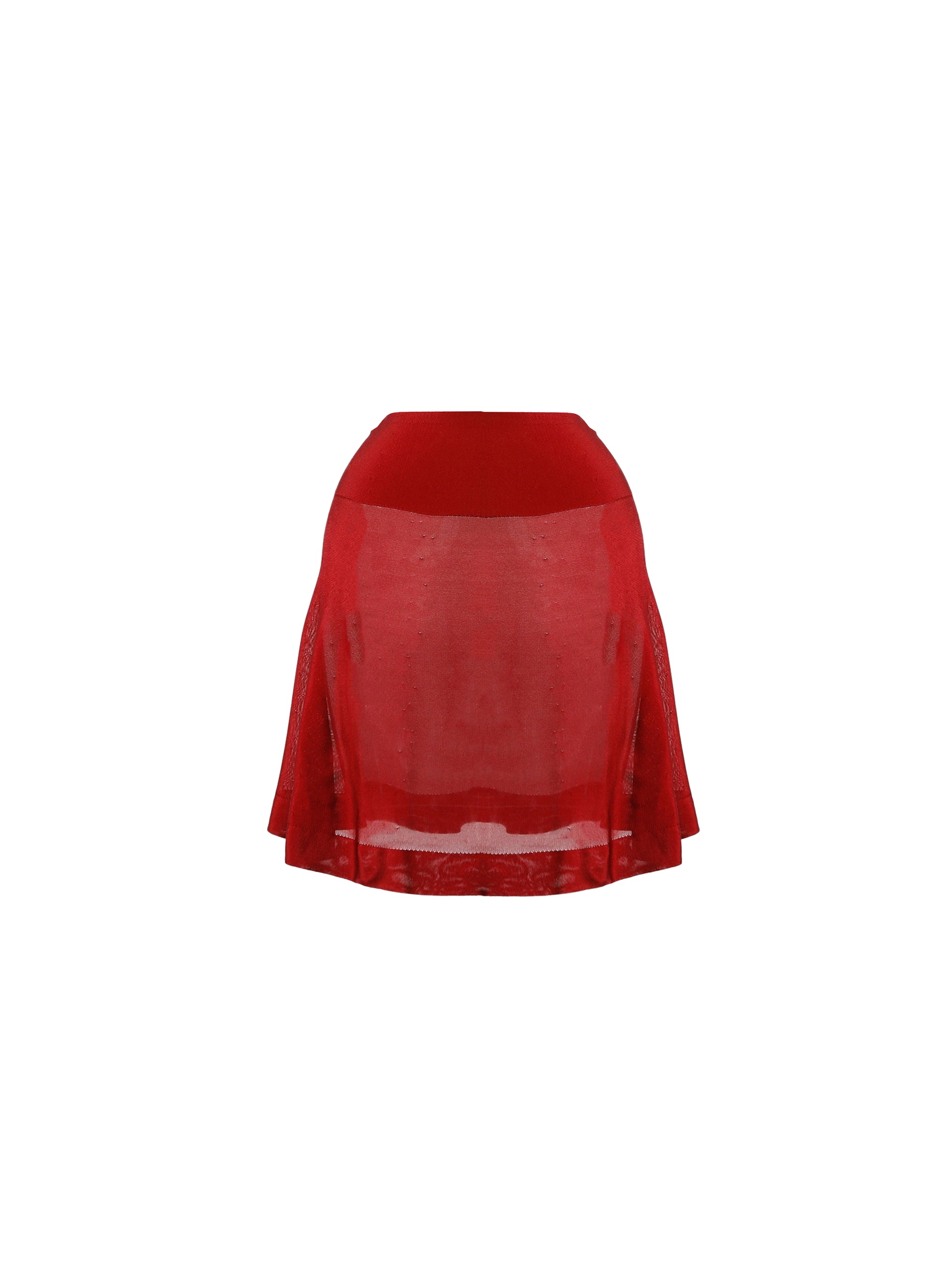 Intime short skirt bottom - Madder