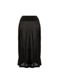 Intime Long skirt Bottom - Black