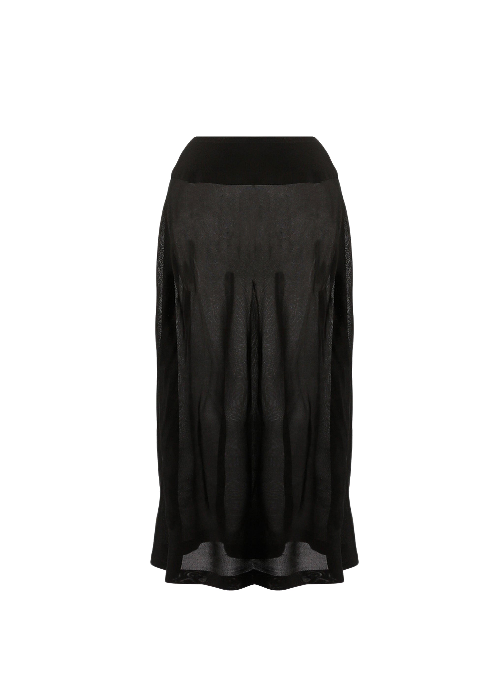 Intime Long skirt Bottom - Black
