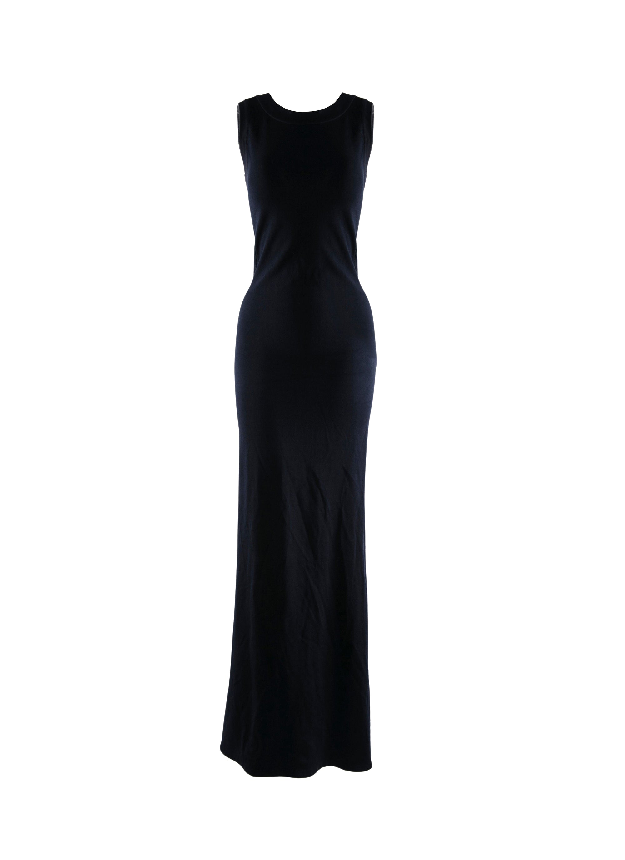 Diva sleeveless knitted dress - Night