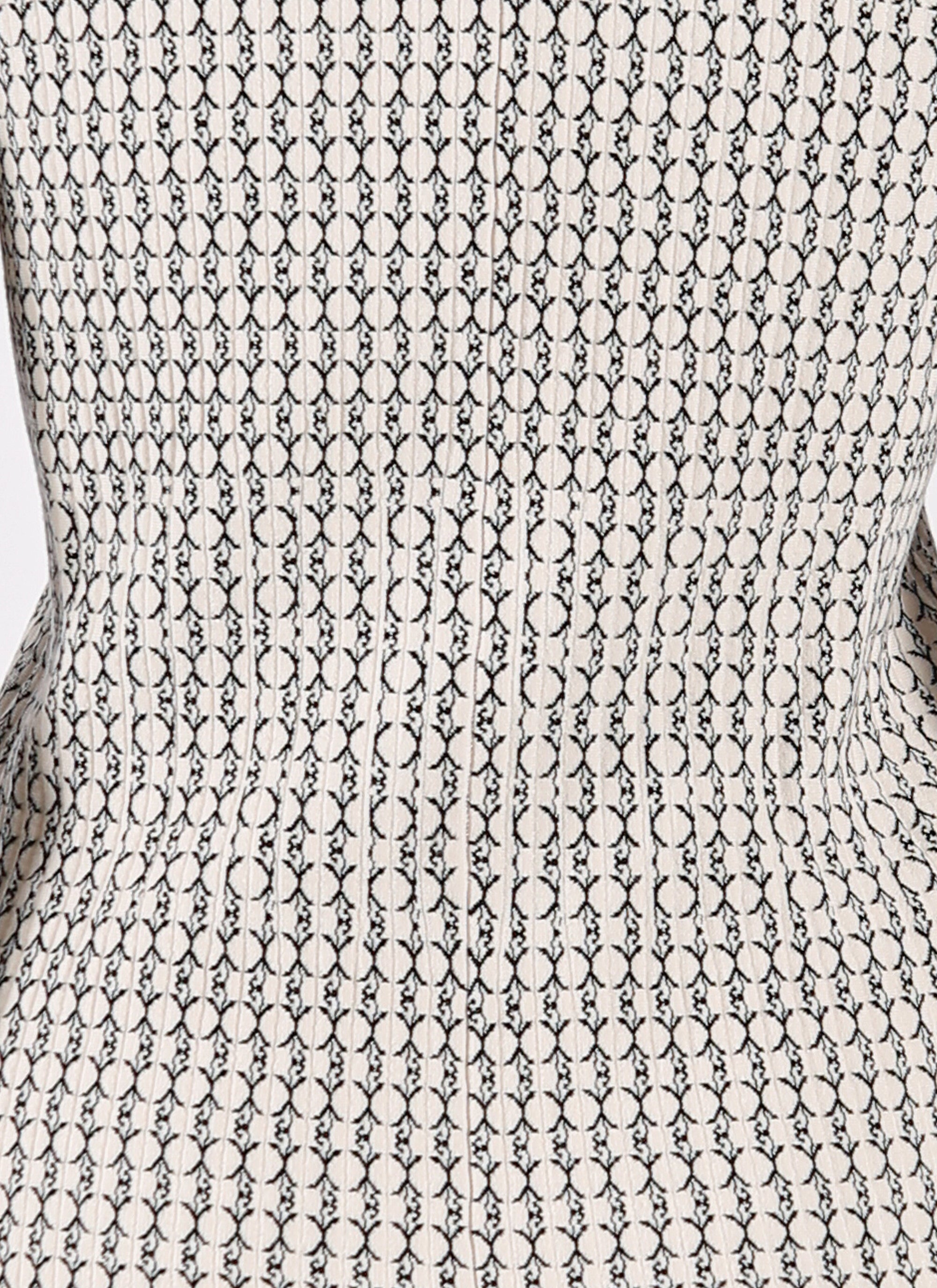 Candy Long Sleeve Wool Sweater - White & Black