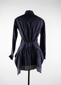 Chemise Chemise longue basque - Cobalt