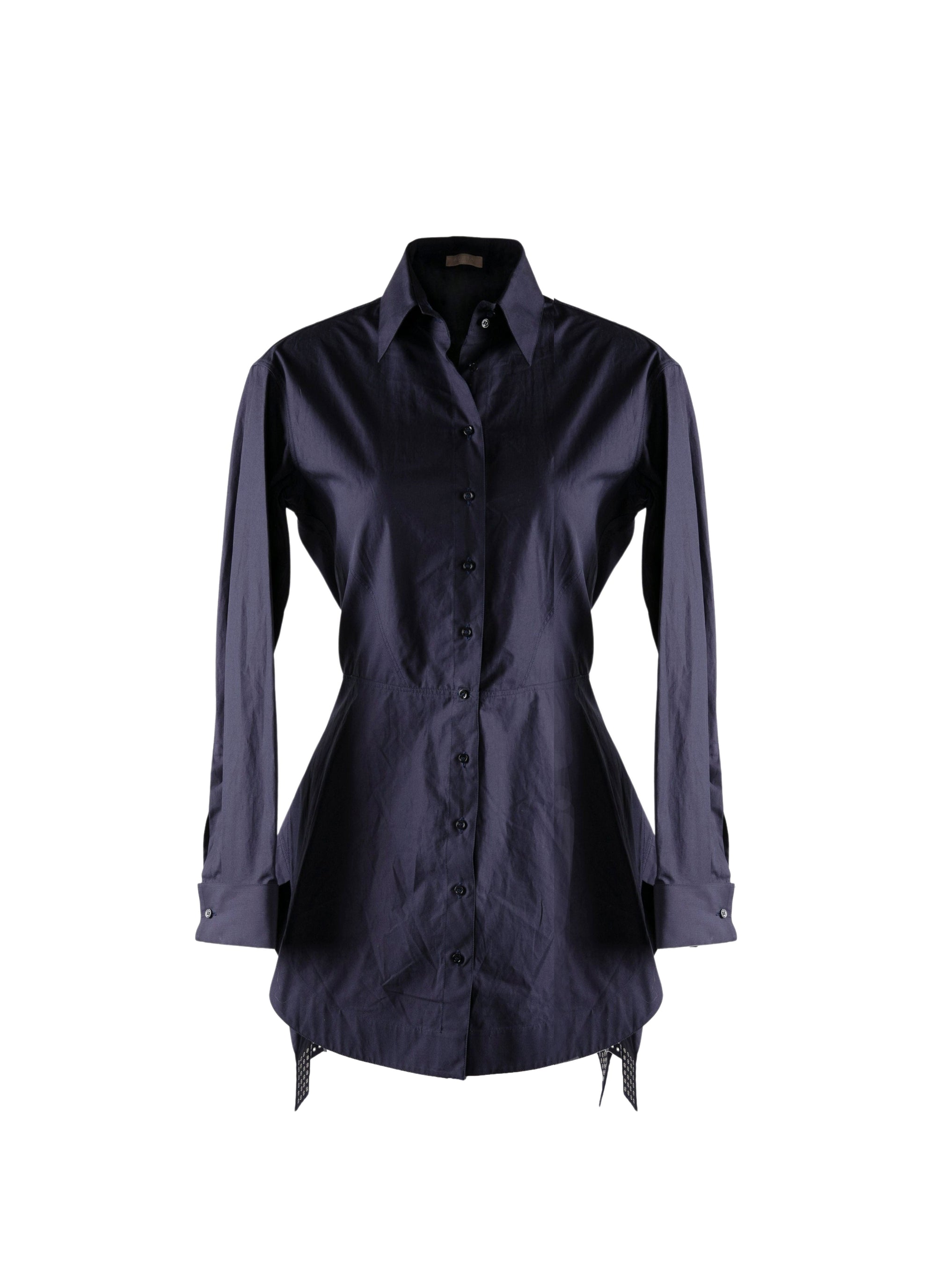 Chemise Chemise longue basque - Cobalt