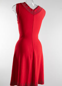 Sleeveless dress - Scarlet
