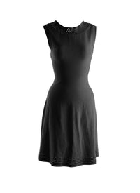 Sleeveless dress - Charcoal Black