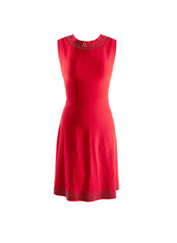 Sleeveless dress - Scarlet