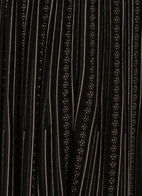 Jupe Mistral en maille - Noir & Beige
